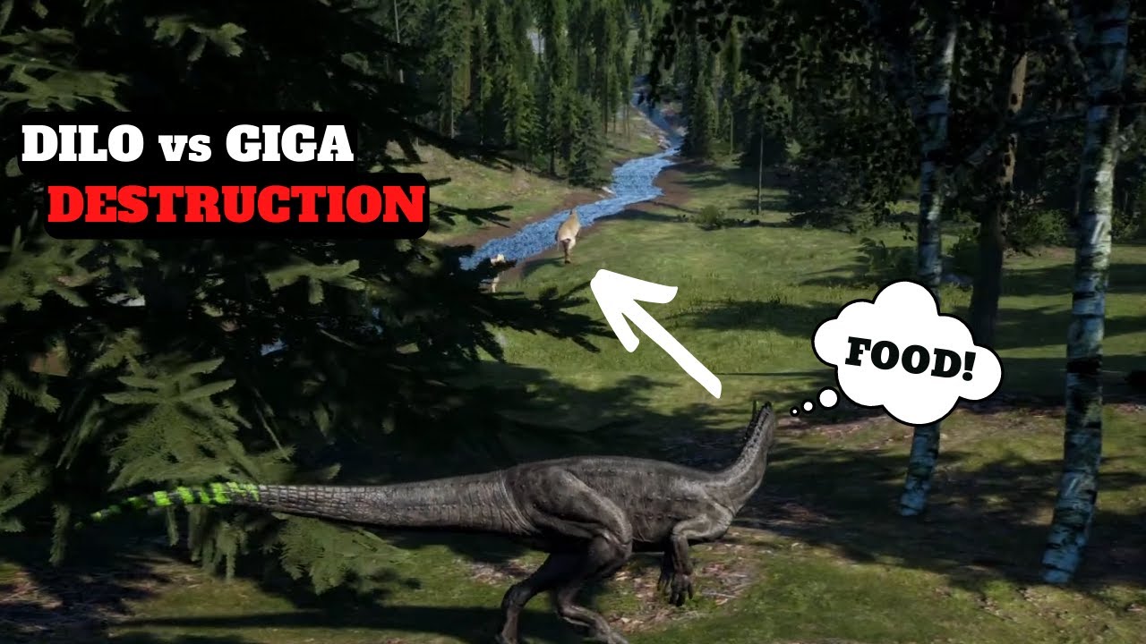 DILO DISMANTLES GIGA - Dilo vs Giga 1v2 - The Isle Legacy