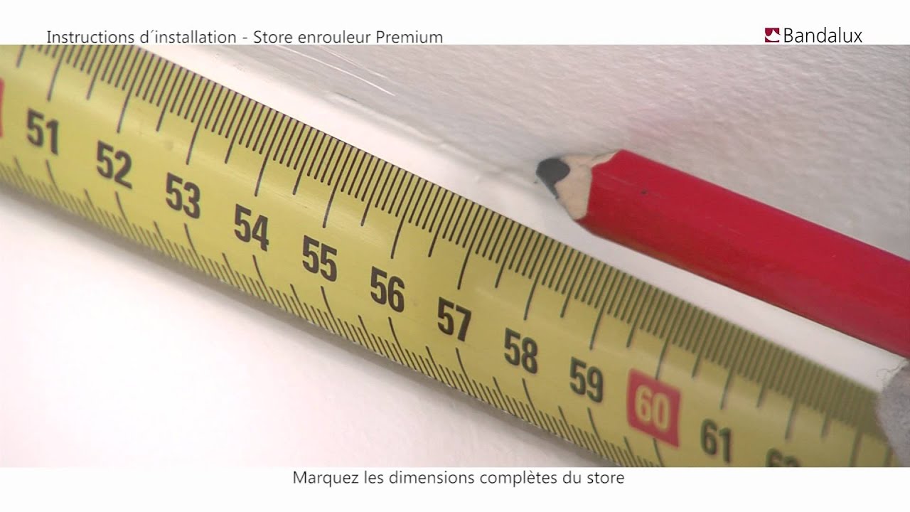 Bandalux | Vidéo installation Store enrouleur Premium