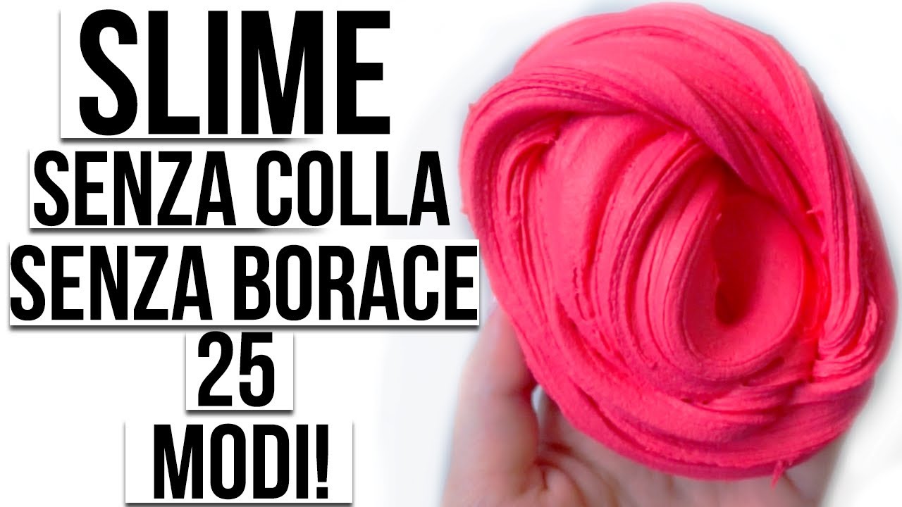 COME FARE LO SLIME SENZA COLLA E SENZA BORACE 25 MODI!!! 😱 ANITA STORIES ASMR