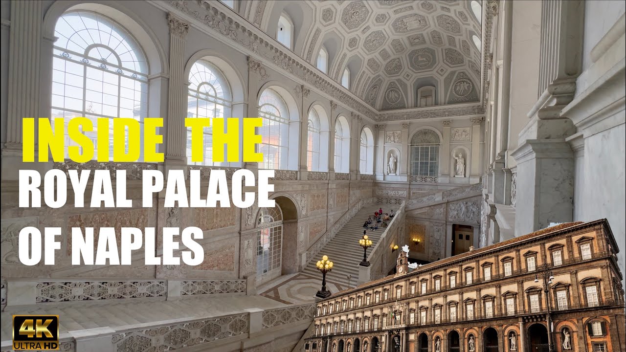 Inside the Royal Palace of Naples | Full Tour in 4K Palazzo Reale di Napoli #palacetour
