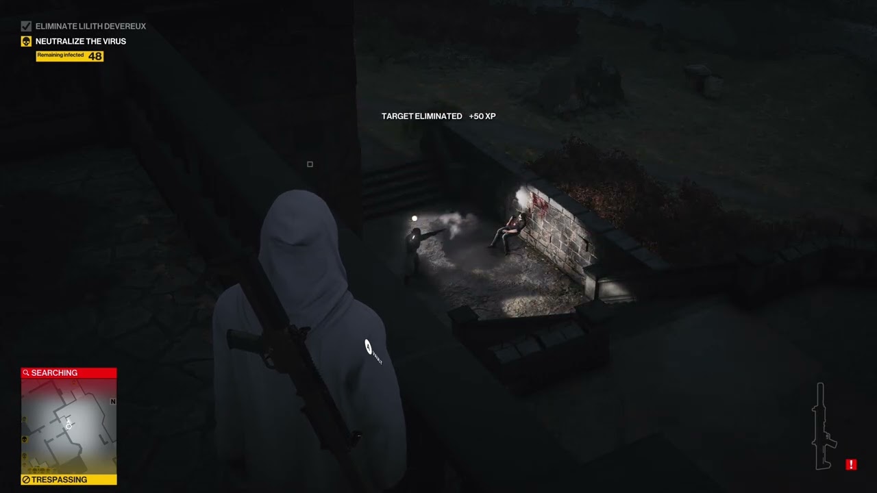 Hitman 3 new mission - I let everyone get infected and this happened.