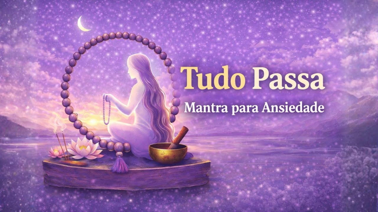 Mantra para Ansiedade com Japamala (108 repetições) | Tudo Passa, Estou Segura