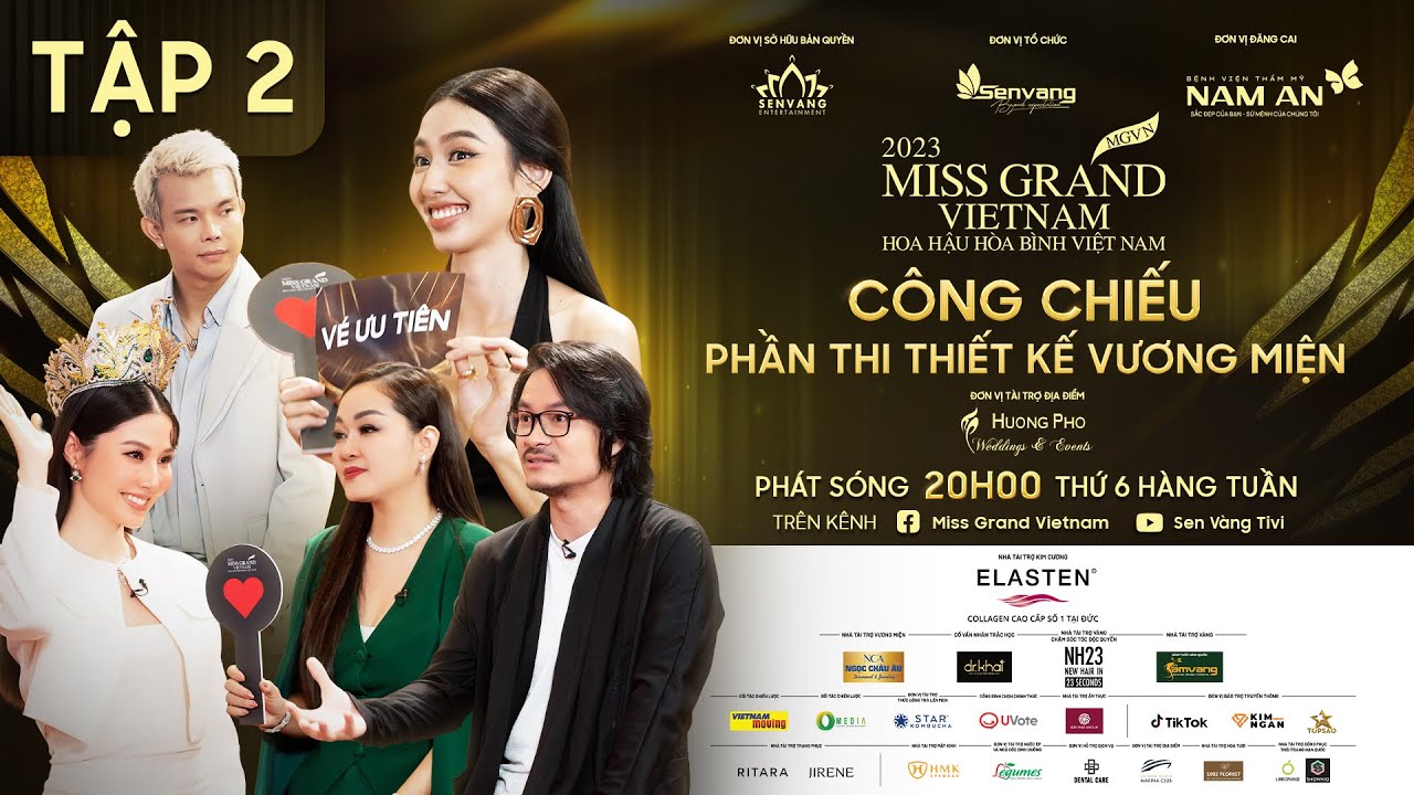 Tập 2 - PHẦN THI THIẾT KẾ VƯƠNG MIỆN | MISS GRAND VIETNAM 2023