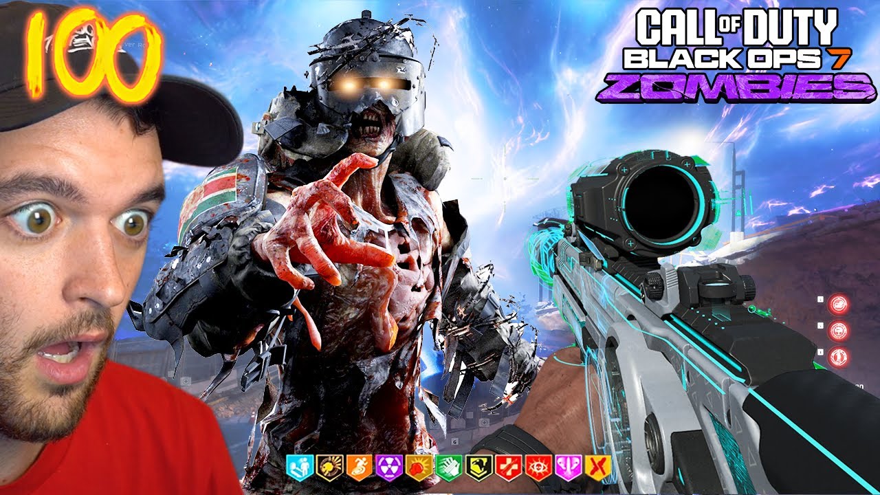 CALL OF DUTY BO7 ZOMBIES ROUND 100 