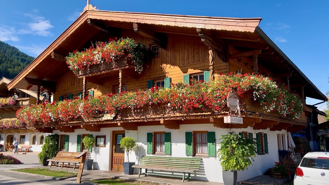 Going am Wilden Kaiser, Kitzb&uuml;hel, Ellmau, Stanglwirt Resort ,Tyrol, Austria Walking Tour