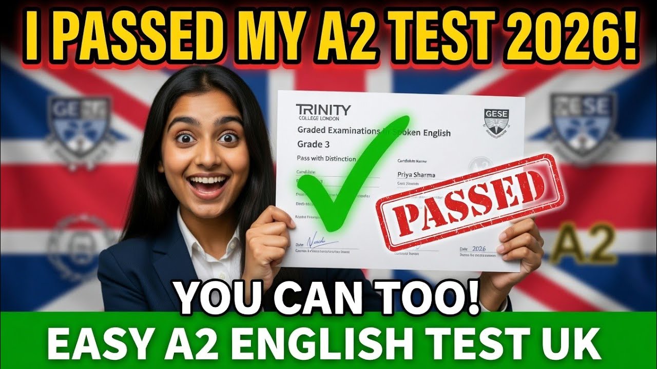 A2 Spouse Visa Test 2025 Sample with Questions