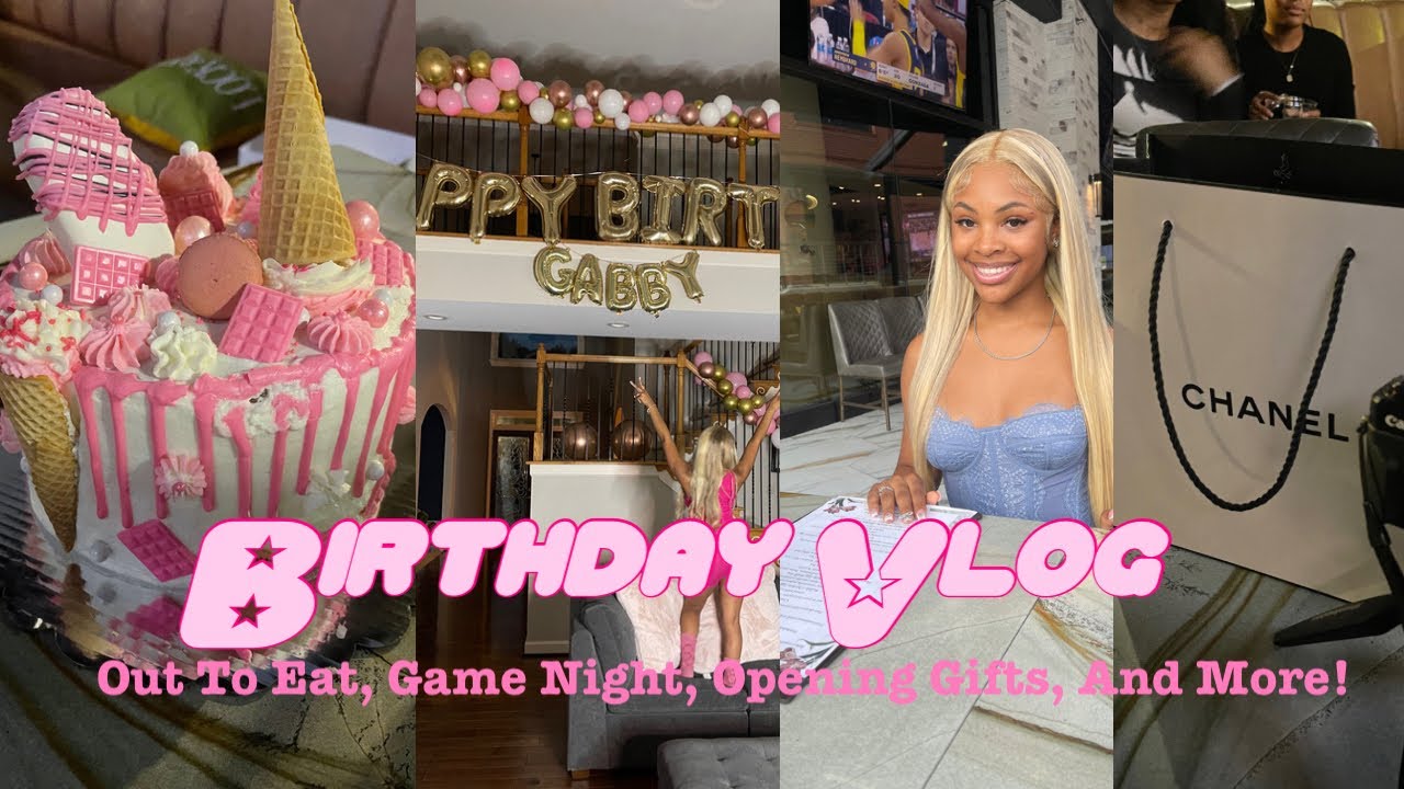 POV: You Came Along With Me For My Bday Weekend|Birthday Vlog (Out To Eat, Game Night, Gift Opening)
