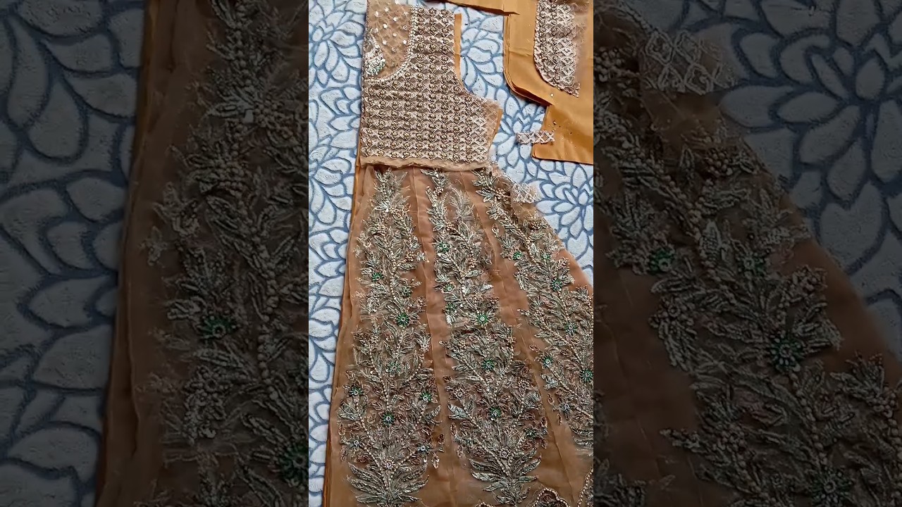 maxi cutting #virel long frock ki cutting with under shirt shameez#beautiful #pakistani #froks#dress