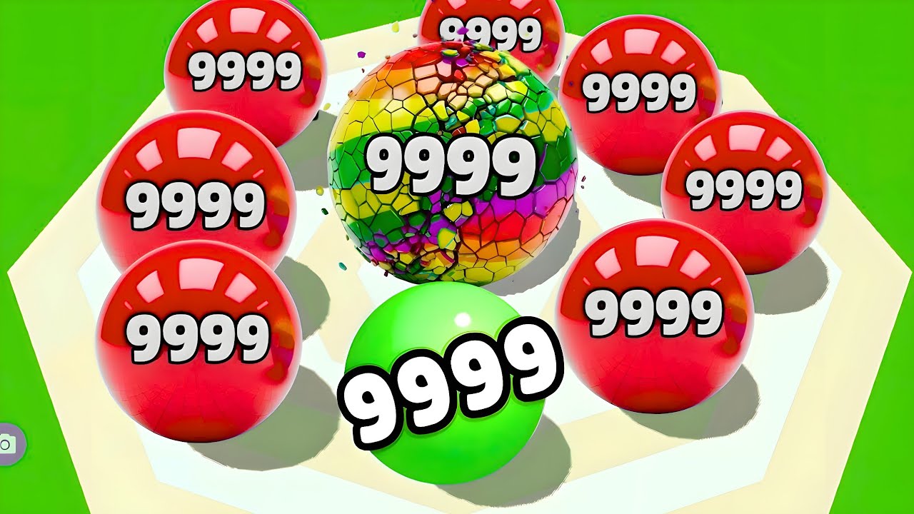 Epic Rolling Ball Swallowing 2048 VS Food Run: Giant Eating Rush Challenge Adventure