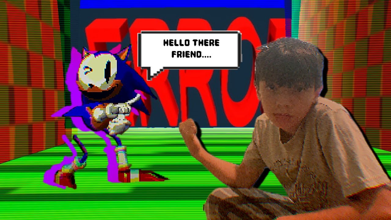 what happened to sonic bruh🥀🥀 [Sonic Rewrite FNF MOD]