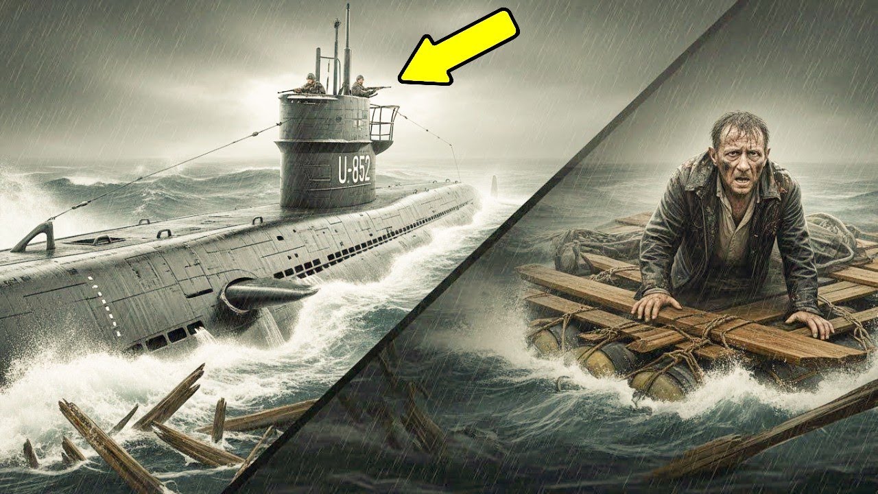 U-852 - O Submarino que Caçou Homens Como Animais... E Pagou o Preço