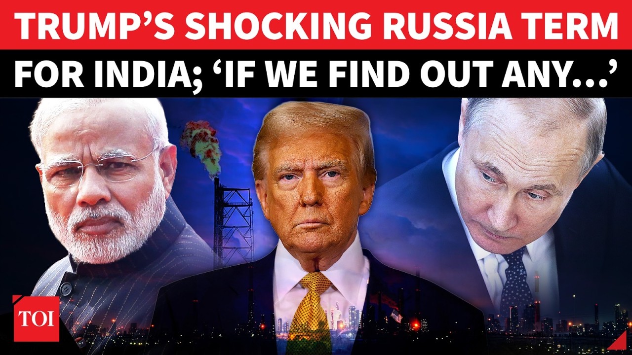 ‘Will Reverse If…’: Trump Sets Shocking Russia Condition For India After Mega Deal | Watch
