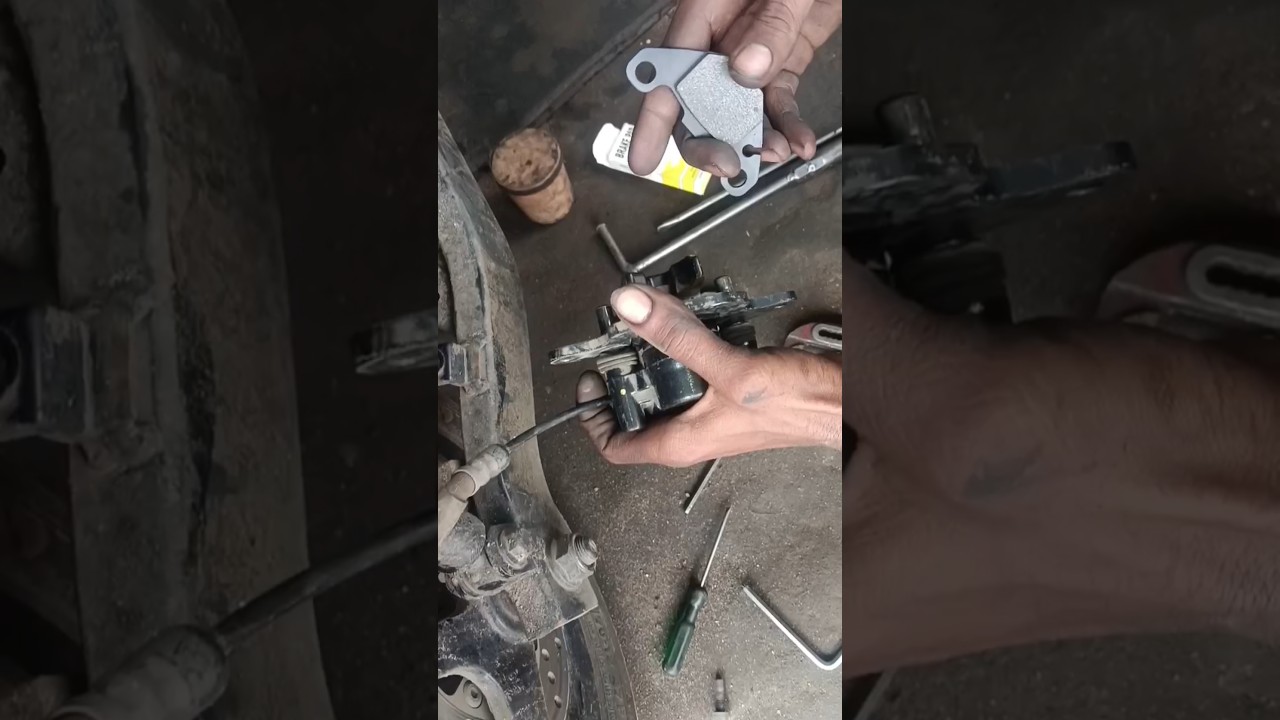 ola S1 Pro rear disc pad change#ola#olas1pro #olaelectric #ola scooter#automobile#ytshorts#ytviral