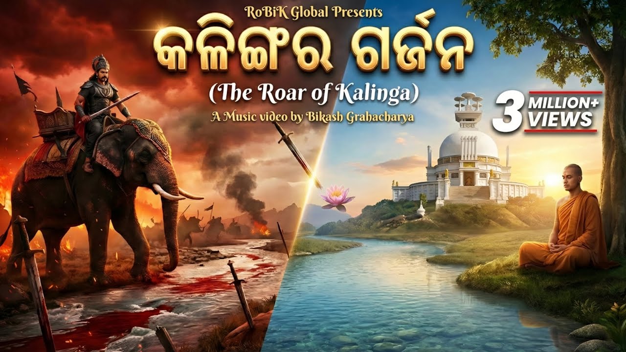 କଳିଙ୍ଗର ଗର୍ଜନ | Kalinga War: The Untold Story of 261 BC 🚩| Odia Song |