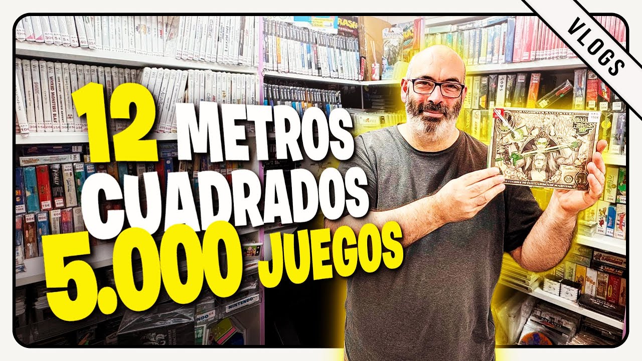 Visitamos la TIENDA DE VIDEOJUEGOS RETRO más PEQUEÑA de ESPAÑA: AIRUN RETRO GAMES