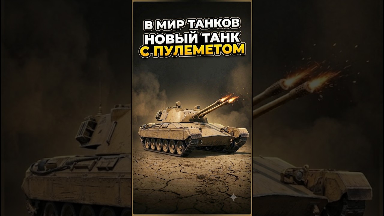 New Britva tank with machine gun mechanics in World of Tanks! #worldoftanks #wot #shorts #tanks #...