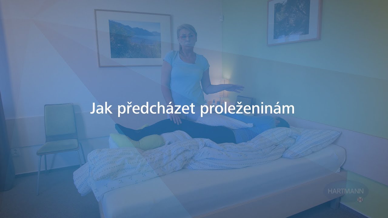 Péče o ležícího pacienta 5. Polohování na lůžku a předcházení proleženinám