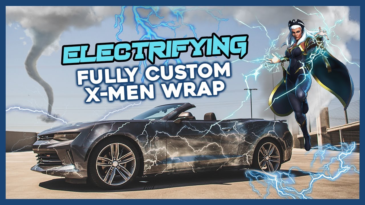 I am the Storm - Custom Camaro Graphics Wrap
