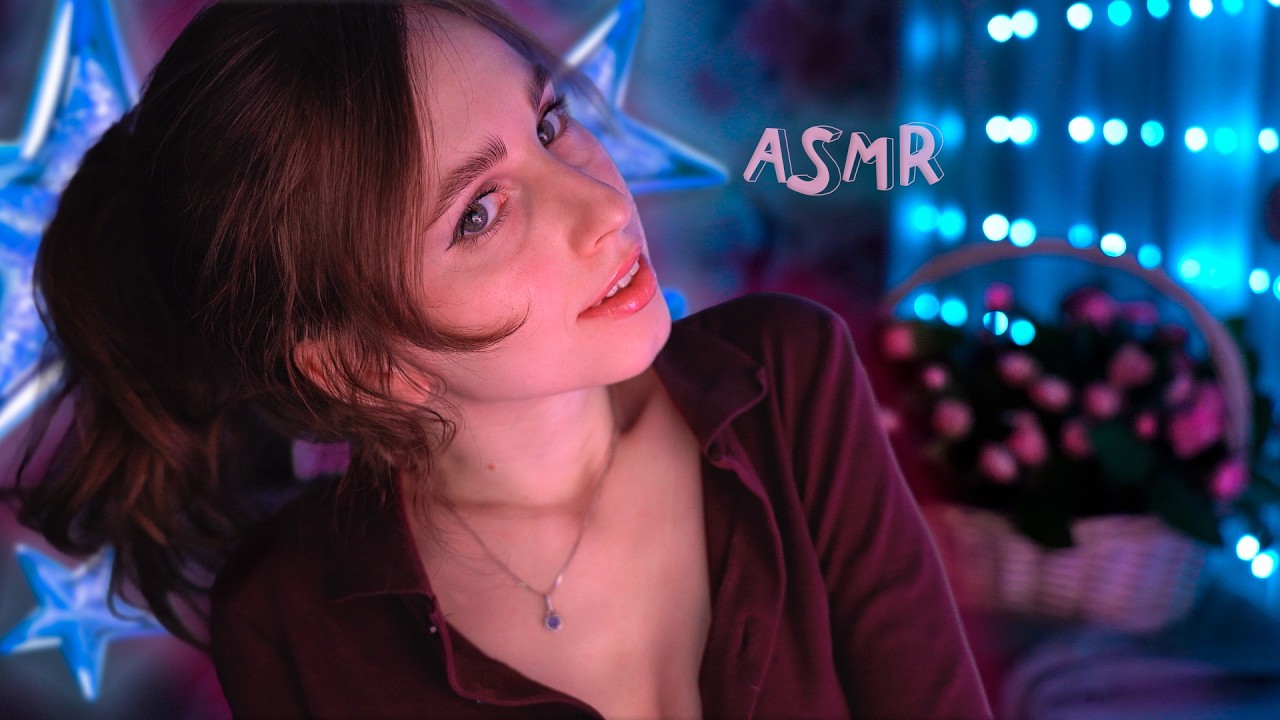 асмр 🎧 полное расслабление: шёпот и касания 🫧🌙 (asmr для сна)