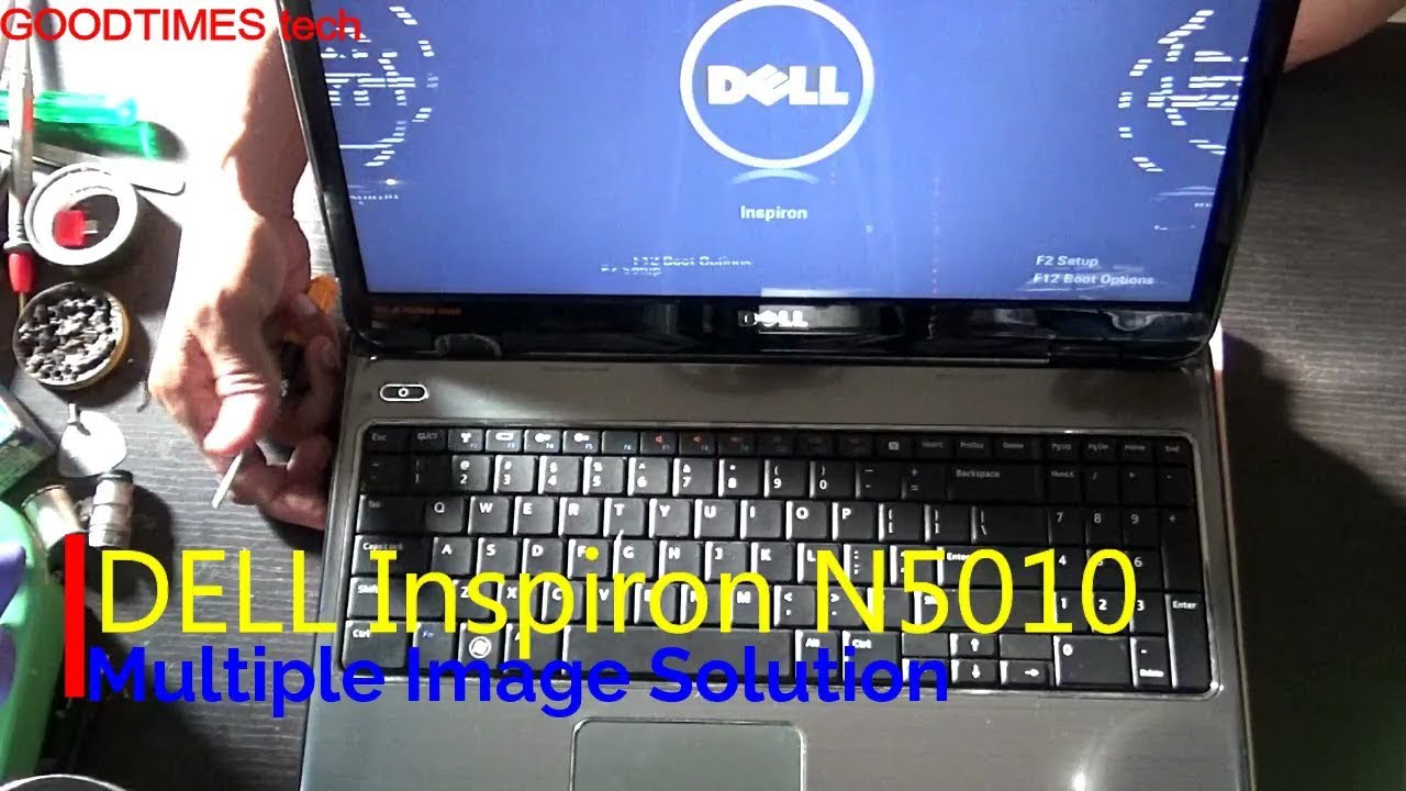 DELL Inspiron N5010 Showing Multiple Image | Display | Problem | Solved.