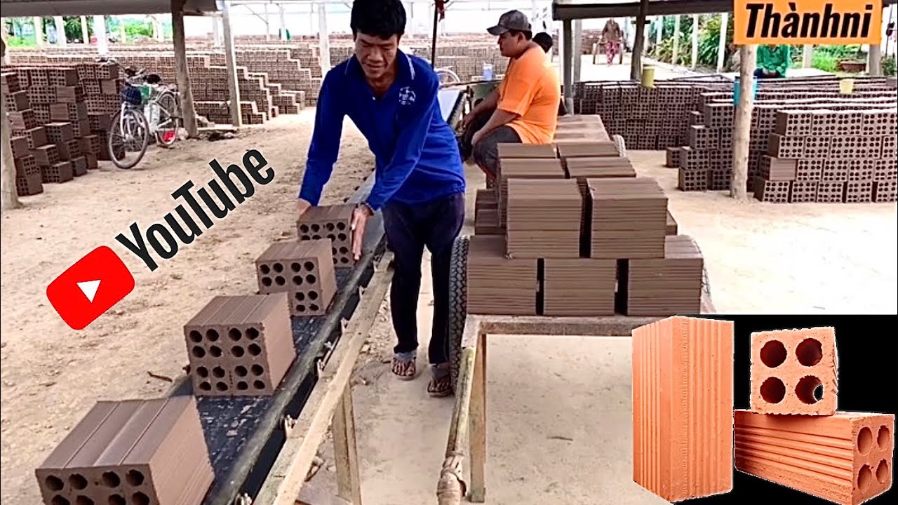 Sản Xuất Gạch Tuynel( Lò Gạch Phước Lộc ) Phú Tân, An Giang.