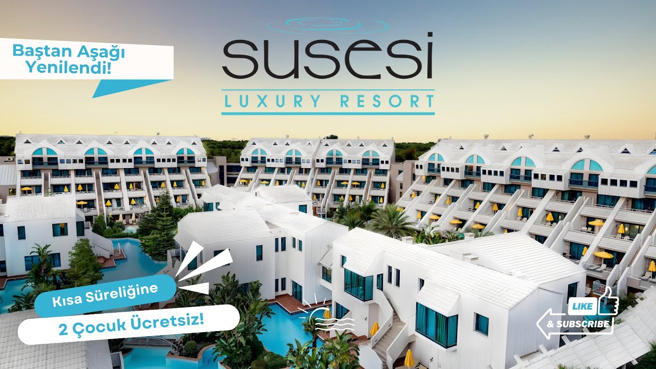 Susesi Luxury Resort I Herkesin Adını En Az 1 Kere Duyduğu Otel I 2024
