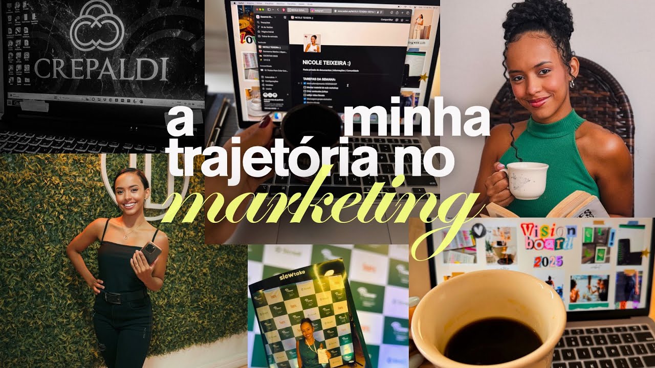 Minha trajet&oacute;ria no Marketing (sem romantizar) | Primeiro v&iacute;deo do canal🤎