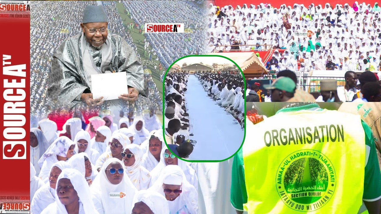 🔴En direct-Suivez le Hadratul Jummah exceptionnel à Guediawaye, une foule immense...