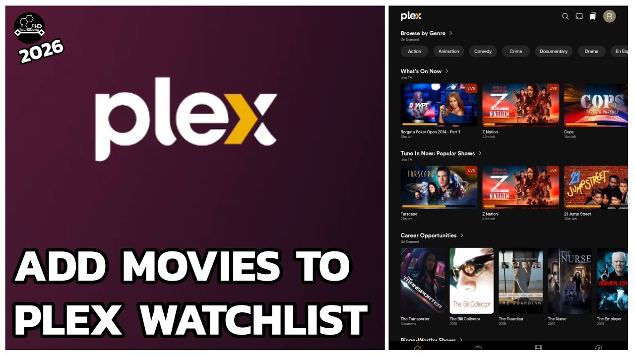 Как добавить фильмы в список просмотра Plex (пошаговое руководство 2026 года)?