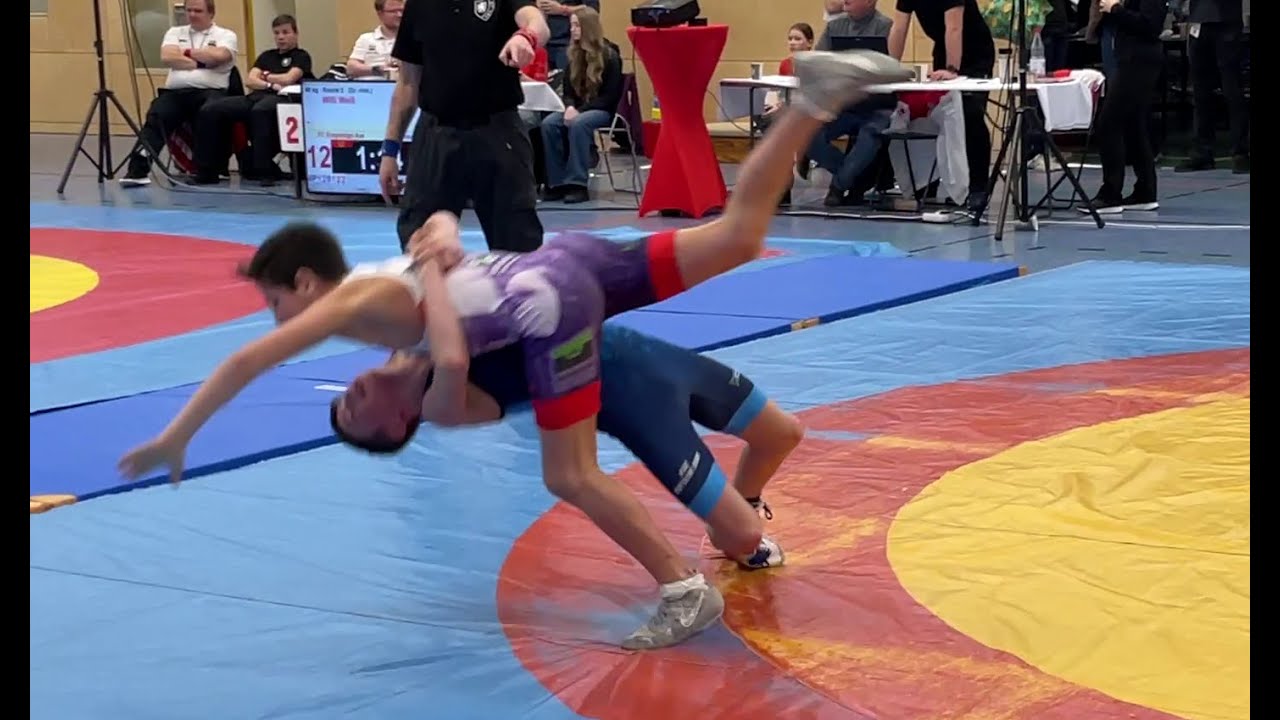 Wrestling / Ringen, MDM 2023, Jugend B (U14), 48 kg, Greco, Hohmann - Genth