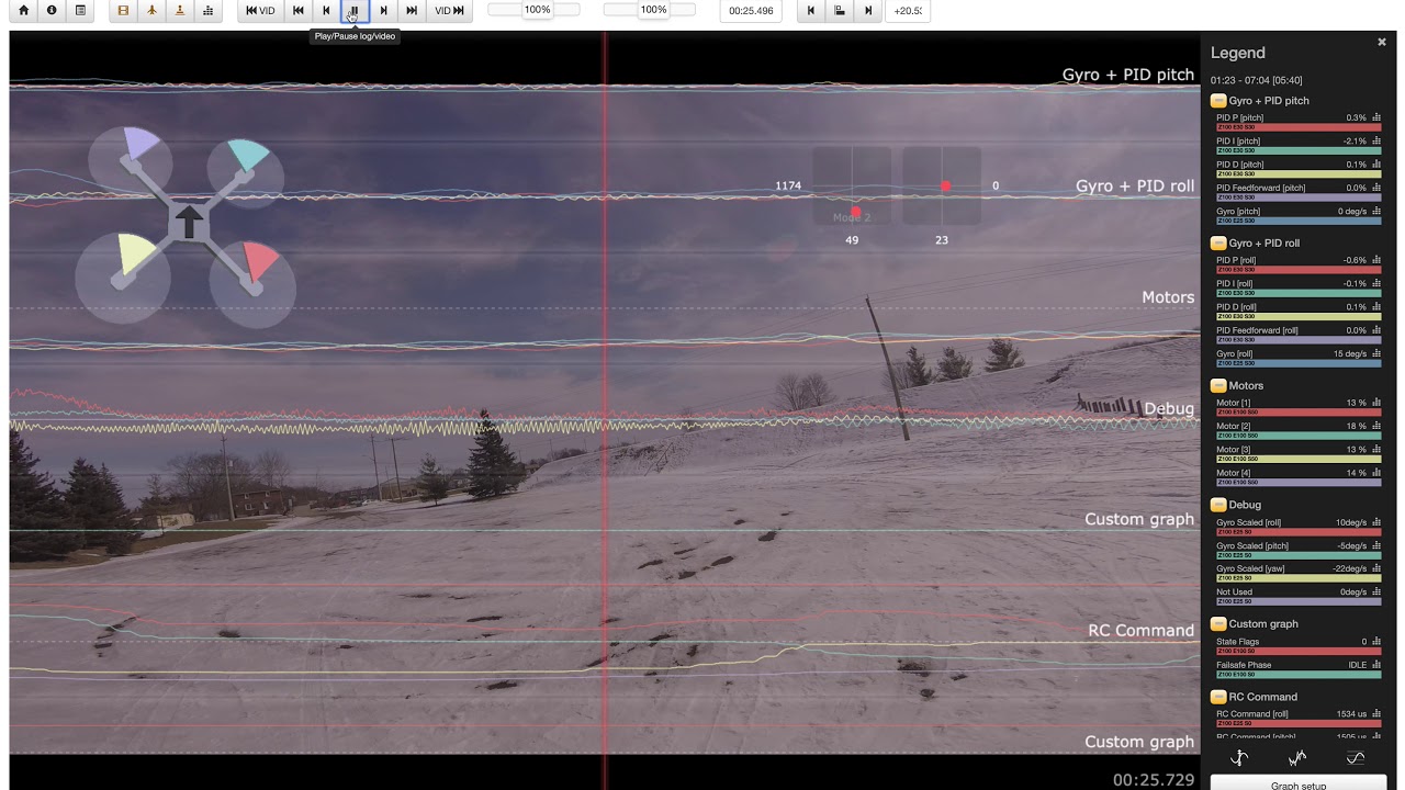 Aquila 7 Betaflight Blackbox Analysis and Tuning Recommendations of a Customer's Build