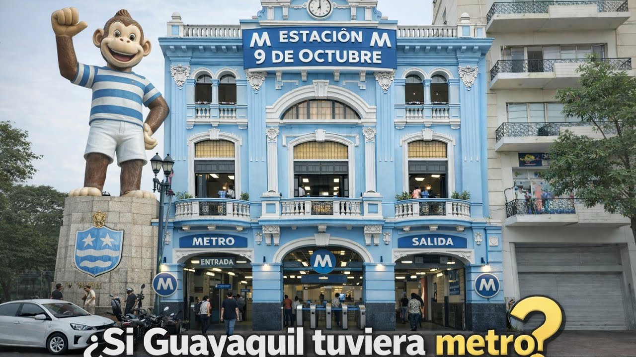El tipo de Transporte que GUAYAQUIL necesita 🚆