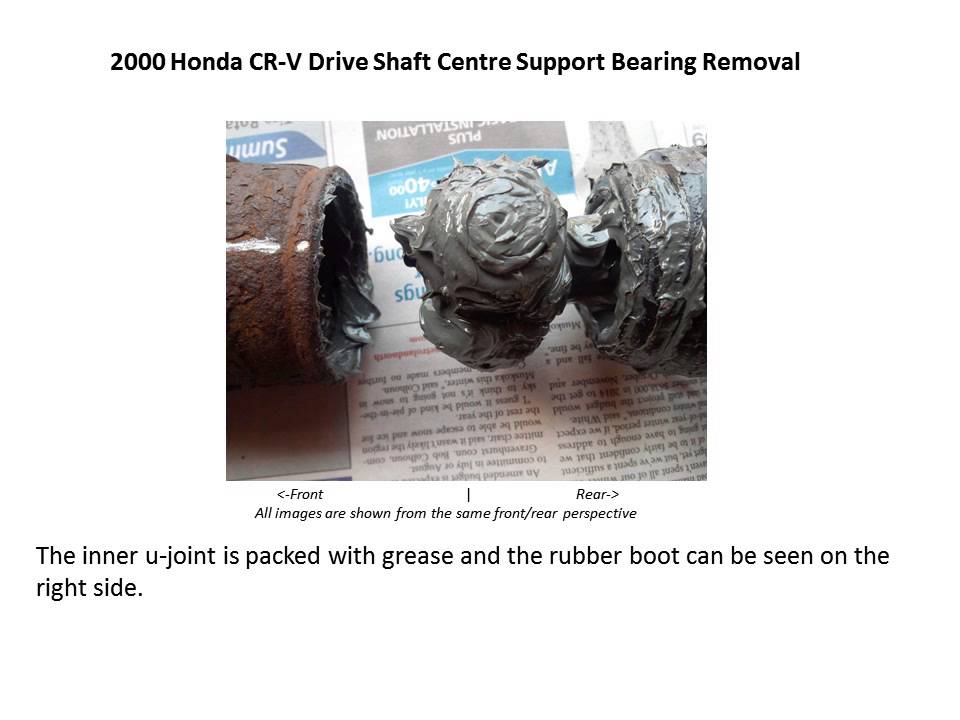 2000 Honda CR V Drive Shaft Center Support Bearing