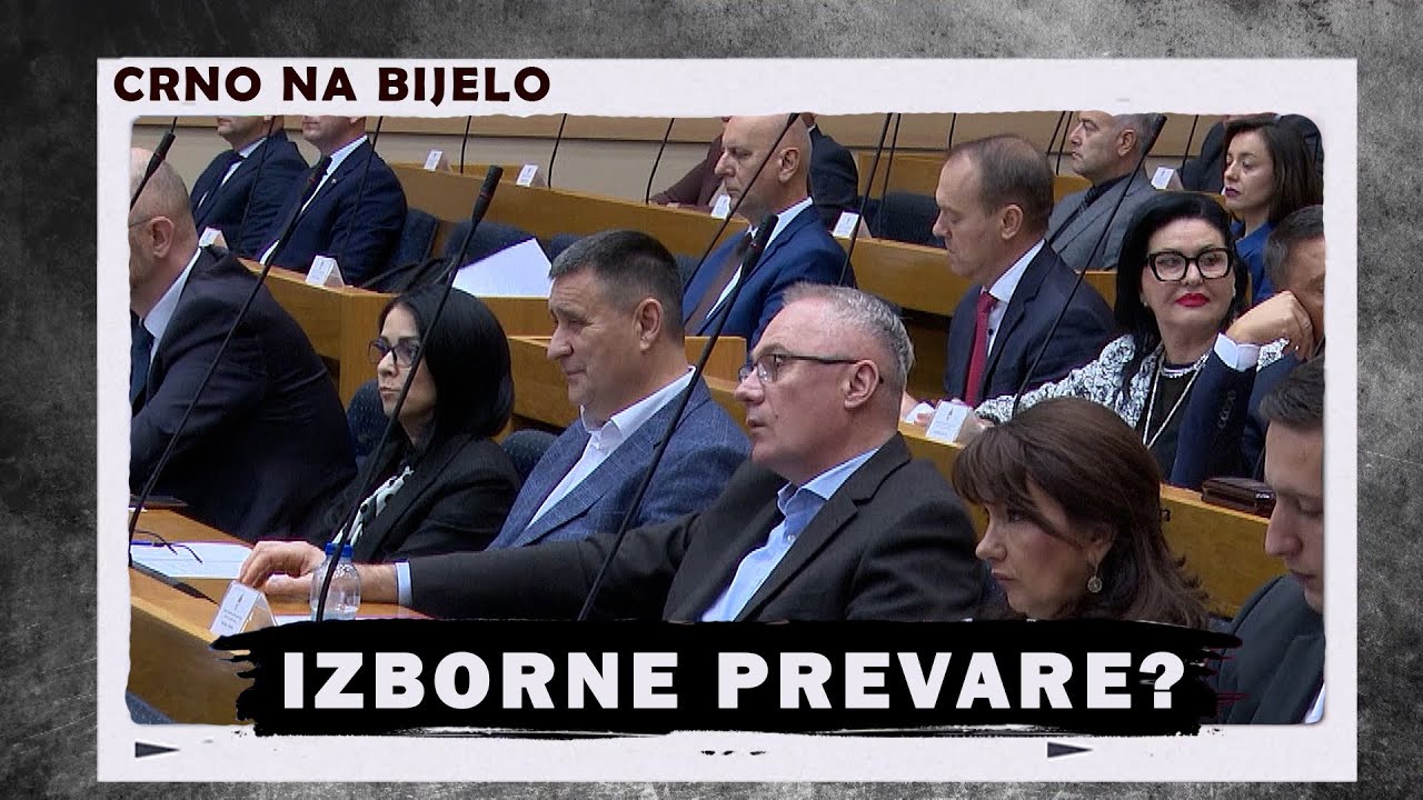 CRNO NA BIJELO: Izborne prevare?! Poslanici koji ćute u Skup&scaron;tini?! Crne pare burgijaju Jahornu?!