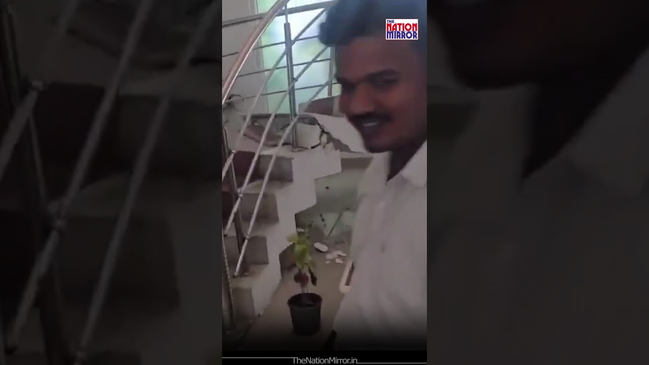 Ayodhya Development Authority Building Staircase Collapses