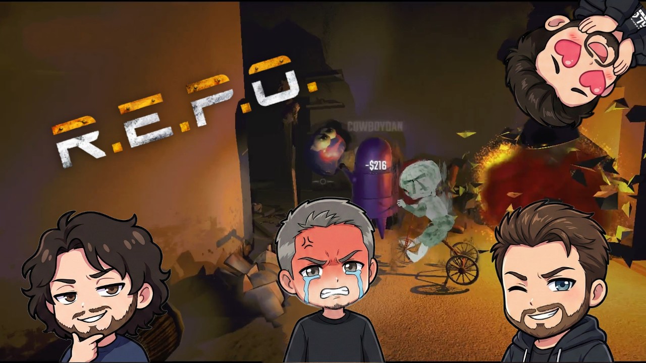 R.E.P.O Lads Are At It Again! With Special Guest ❤︎! Pt 1