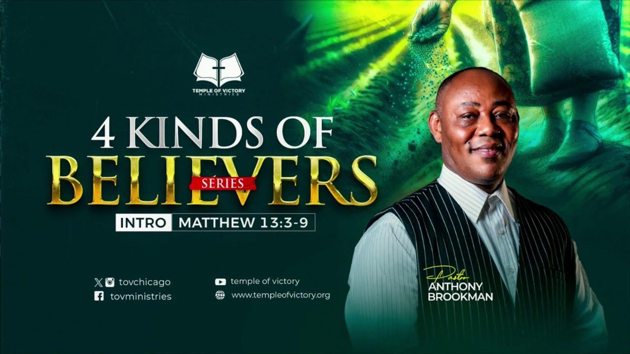 First Sunday Worship Service | 4 Kinds of Believers - PST Anthony Brookman | TOV LIVE