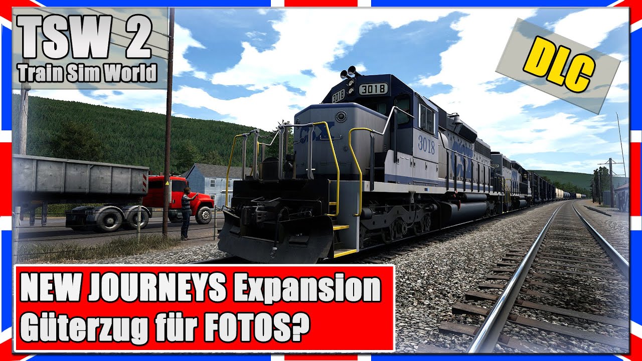 Train Sim World 2 | GÜTERZUG-POSEN für Fotos | Sand Patch Grade | TSW2 New Journeys Expansion