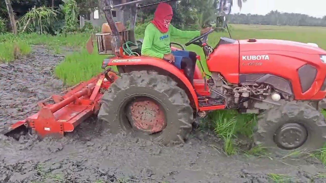 PAGBUBONGKAL NG PALAYAN GAMIT ANG TRACTOR 🚜or. mindoro
