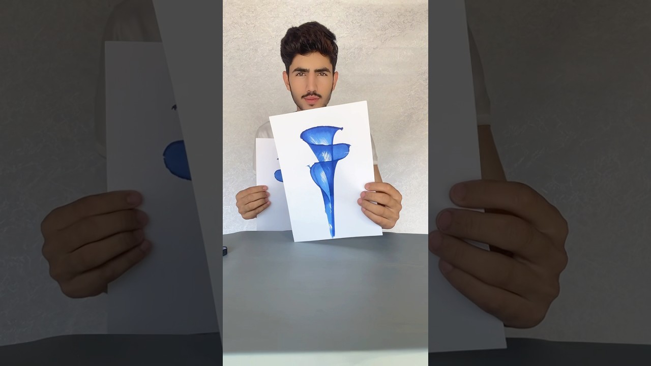 Amazing drawing Technique 🤯 #experiment #drawing #shorts #scienceexperiment #crazyhacks