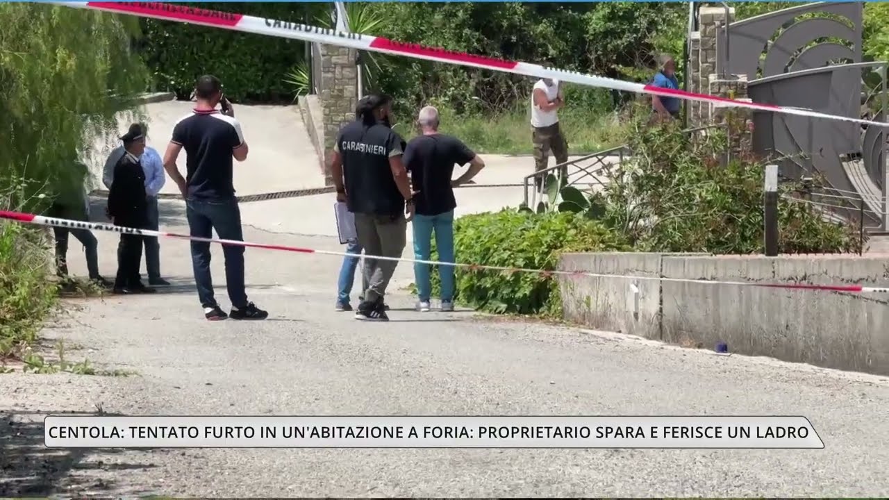 Centola, spari contro un ladro: rilievi dei SIS nell’abitazione di Foria