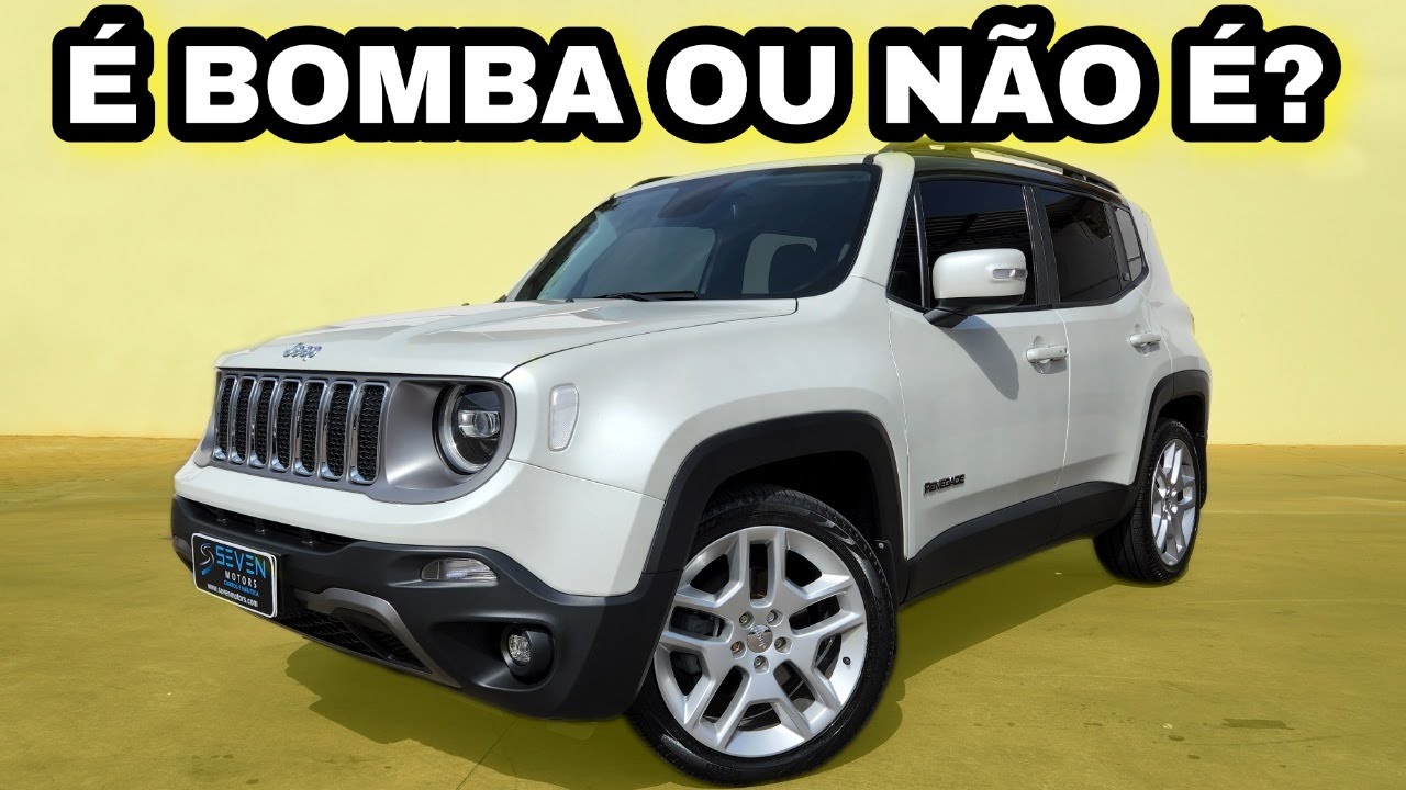 AVALIAÇÃO JEEP RENEGADE LIMITED 1.8 FLEX: Um P*ta Carro, Mas e o Câmbio?