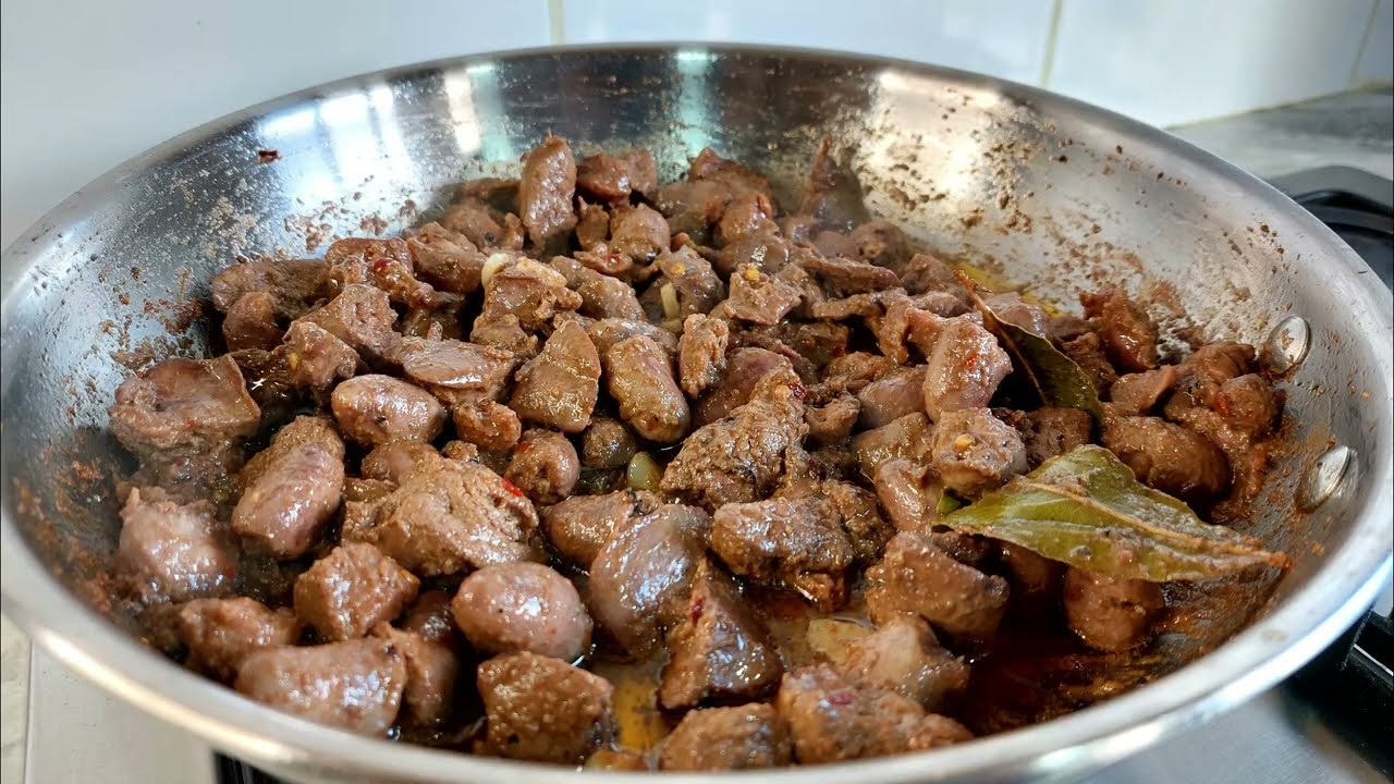 SPICY CHICKEN GIBLETS RECIPE