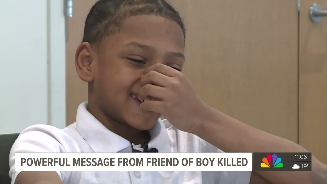10-year-old boy makes emotional plea at a Cleveland town hall