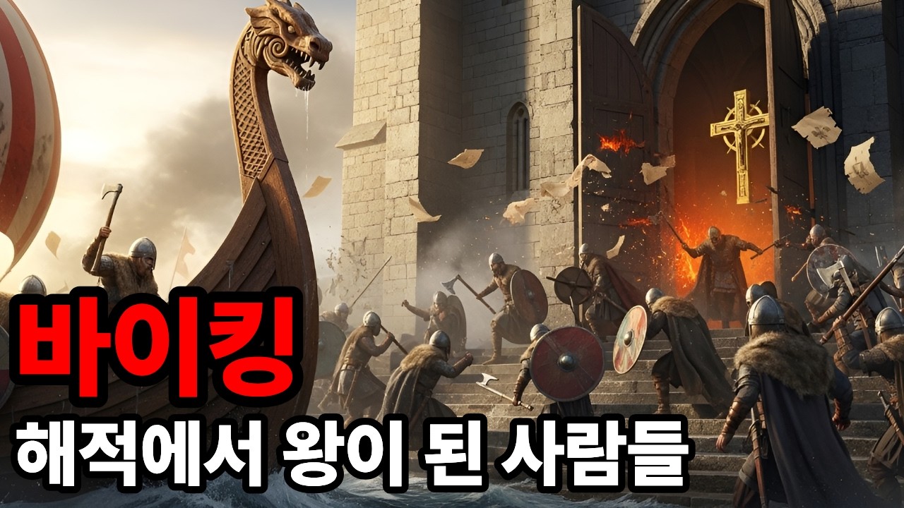 바이킹, 유럽을 300년 공포로 몰아넣은 해적들 | 중세 북유럽사