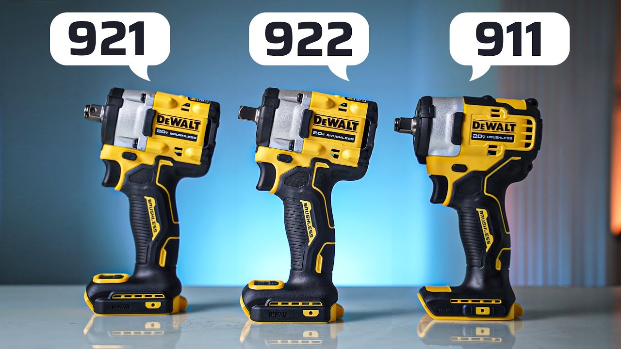 3 Cây Bulong Rất Hot Của Dewalt Cuối Cùng Đã Về VN | DCF921, DCF922, DCF911