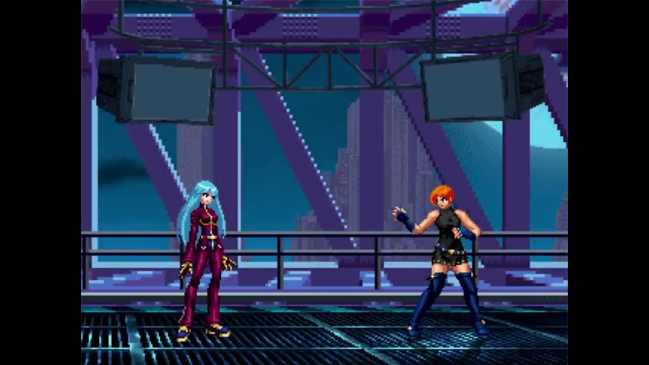 [KOF Mugen] Kula Diamond VS Kei Nanasawa