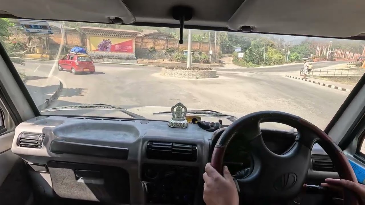 RELAXING POV DRIVING: DC Turbo Bolero Engine Drive to Our Bus Booking You Need To Watch | Driving 4K