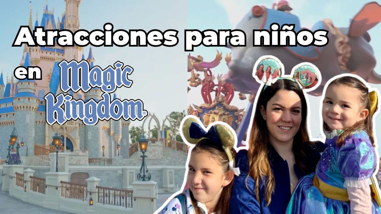 Atracciones aptas para bebés y niños en Magic Kingdom✨ Tips para tu visita #disney #magickingdom