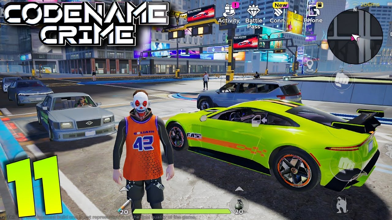 Codename Crime Vice Open World Maximum Graphics Gameplay Walkthrough Part-11 (Android, iOS)